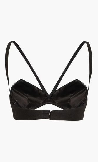 Pleated Bustier Top