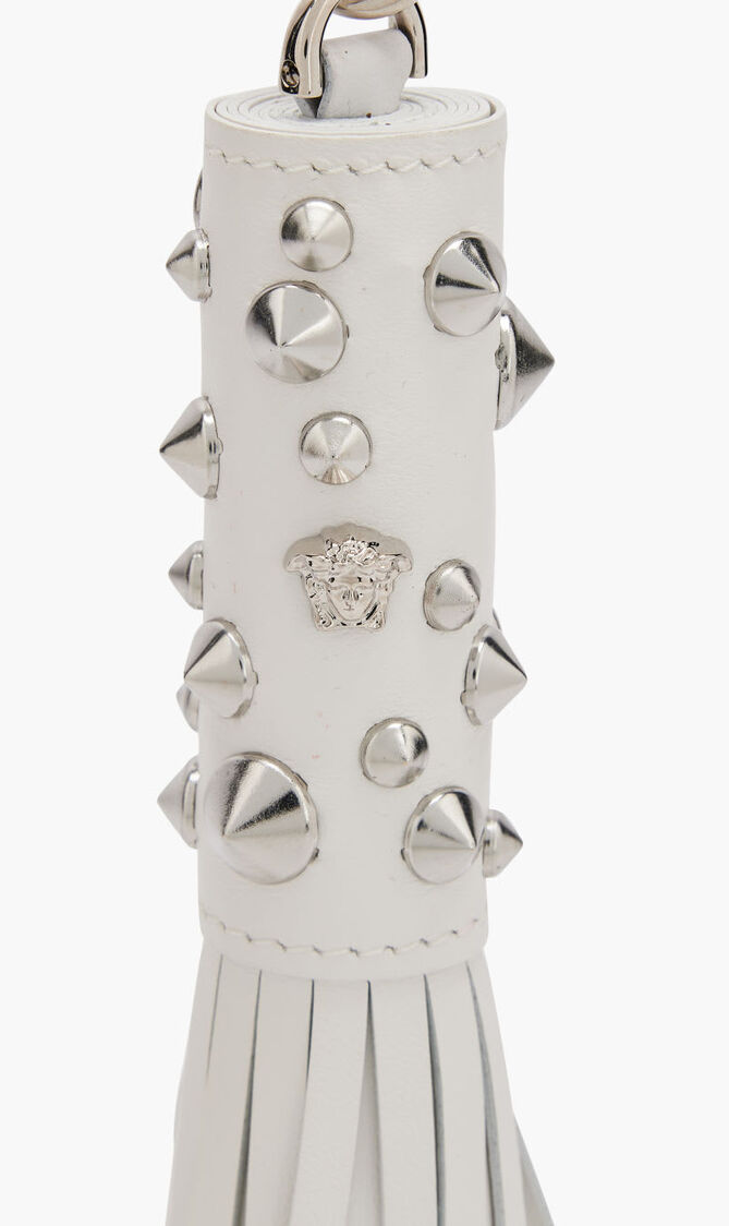 PLAIN FRIBGED KEY RING