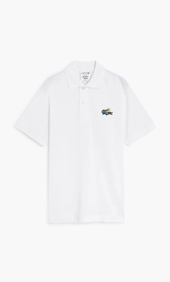 LONG SLEEVED RIBBED COLLAR SHIRT