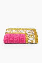 Contrast Border Bath Towel
