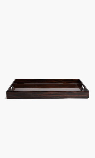 Macassar Ebony Rectangular Tray