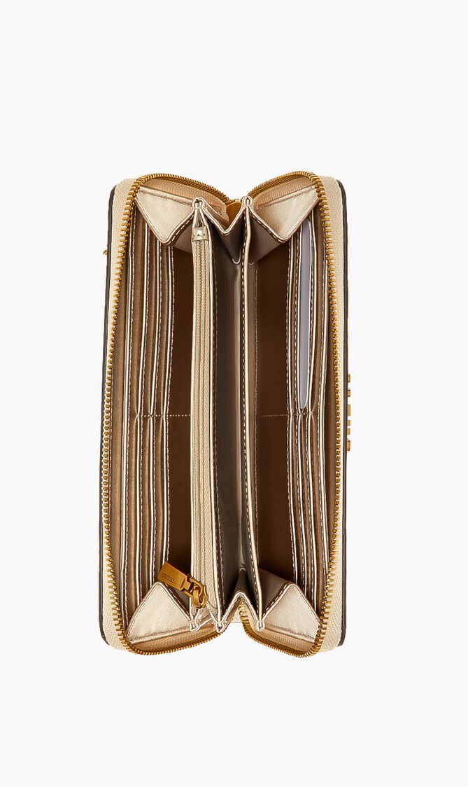 Abey Quilted Long Wallet