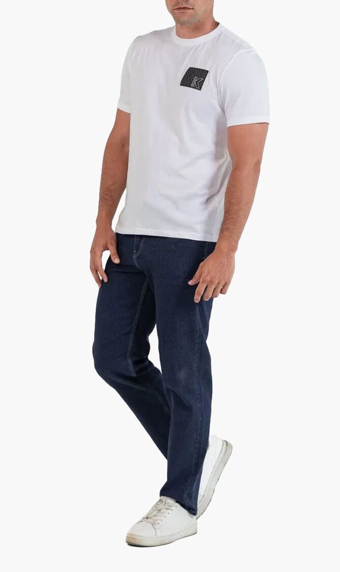 K Logo Label T-shirt