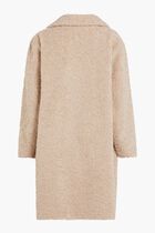 SOLENE REVERSIBLE CO - BONDED SUEDE AND CURLY FAUX FU