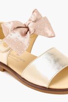Bow Embellished Sandals