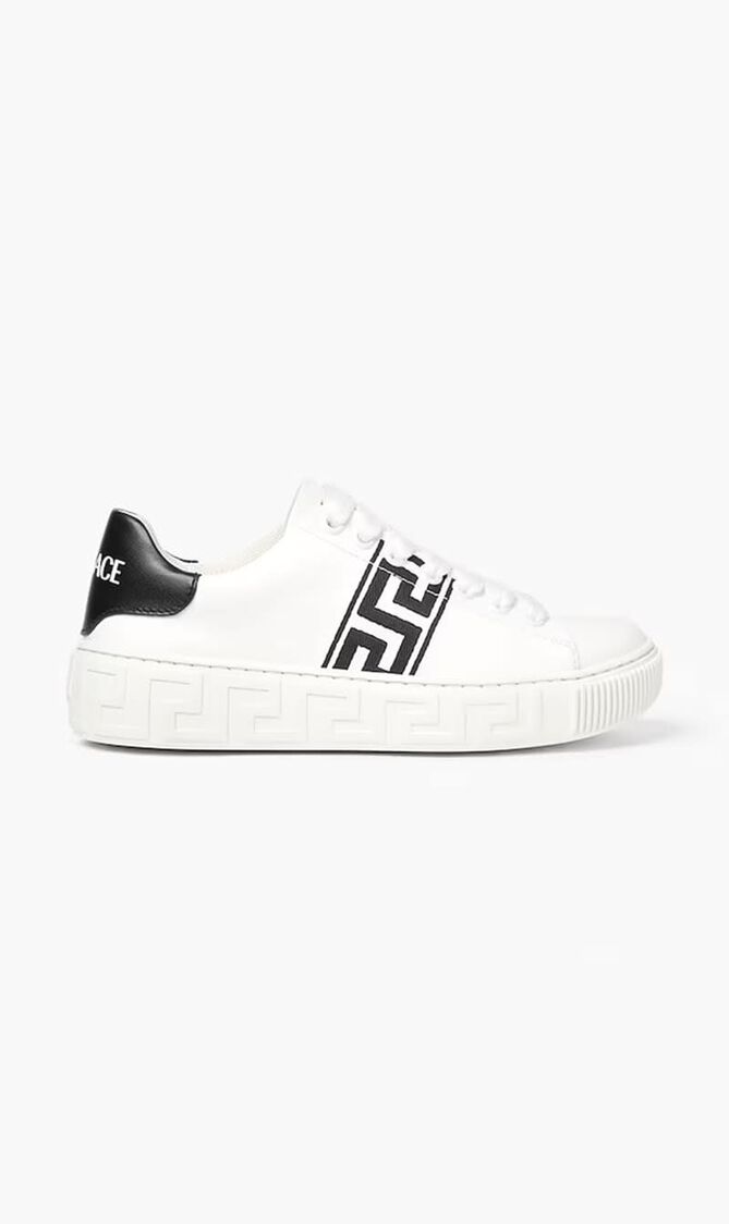 SNEAKER LA GRECA FABRICS+GRECA EMBROIDERY