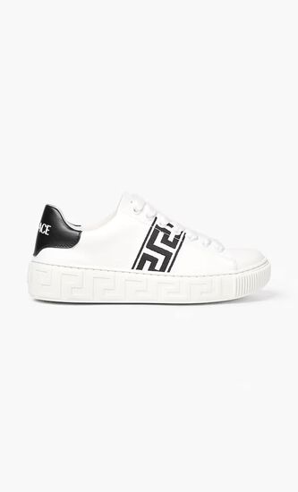 SNEAKER LA GRECA FABRICS+GRECA EMBROIDERY