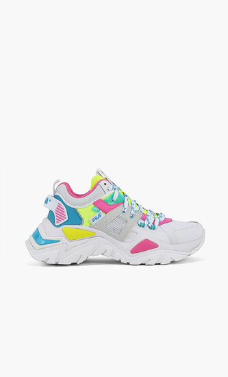 Cage Mid Mixed Media Sneakers