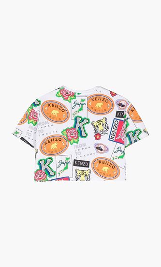 Printed Brand Logo Tshirt