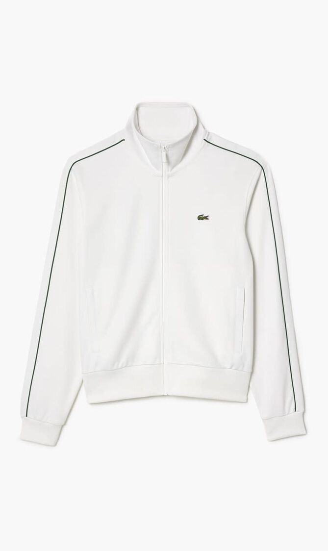 Paris Pique Zip Front Track Jacket