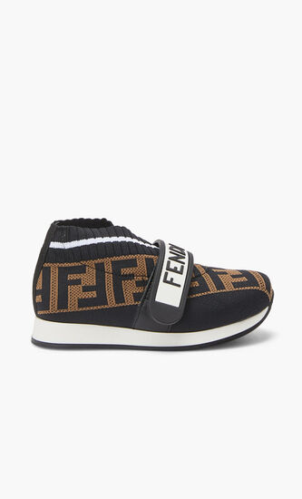 U.SNEAKER/FABRIC+LAMB LEATHER+INS/CALF
