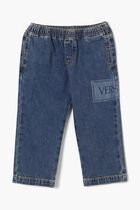 PANT DENIM LIGHT DENIM LASERED 90S VINTAGE LOGO KIDS