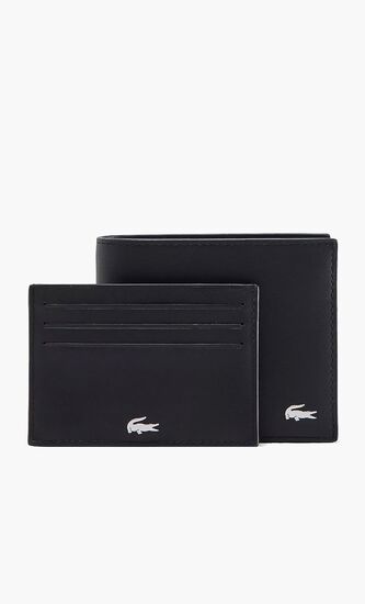 Smooth Leather M Bi-fold Wallet and Cardholder Set