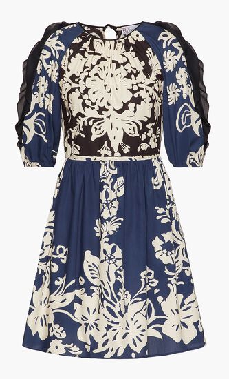 Flora Printed Cotton Dress