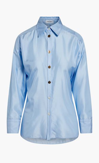 SILKPOLYESTER LONG SLEEVES SHIRT