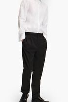 Casual Wool Blend Pants
