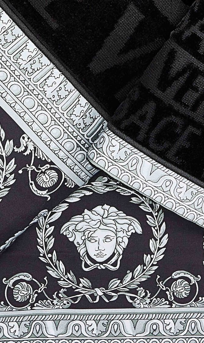 I LOVE BAROQUE TOWEL 5-SET BLACK