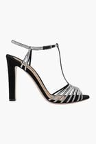 Jerry 105 Crystal Embellished Suede Sandals