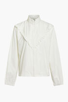 TORY SPORT RUFFLE WINDBREAKER