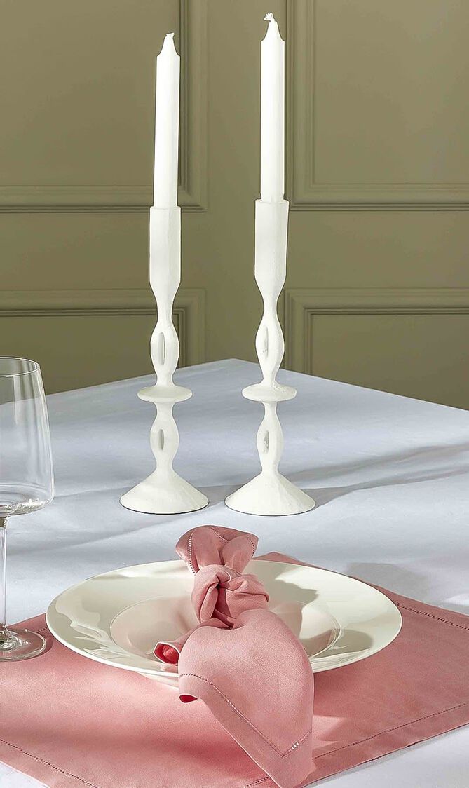 Feliz Placemat Pink Set Of 6