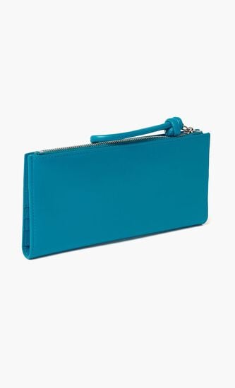 SINGLE PRACTICAL WALLET MD GIRO K-PALMELLATO LUX & NEW CALF WNAPPA LINING - PLATINO S