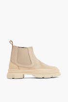 GAUCHO & SUEDE LEATHER CHELSEA BOOTS