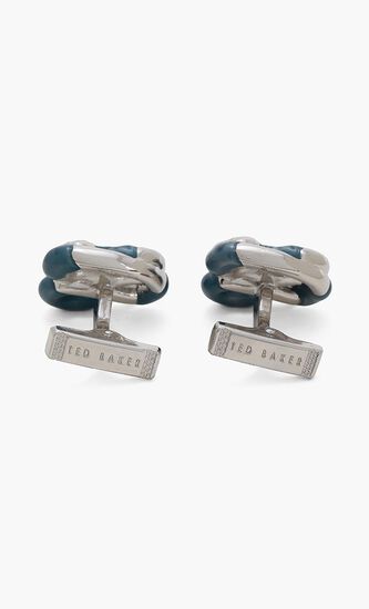 Mester Coiled Snake Cufflinks