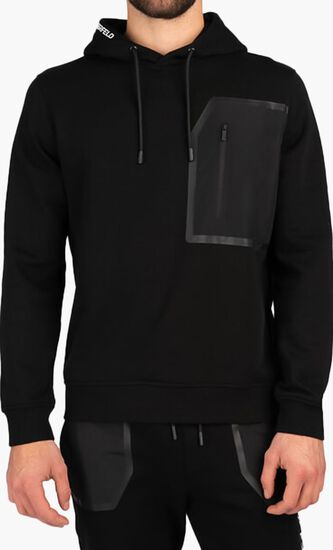 Contrast Detail Sweatshirt