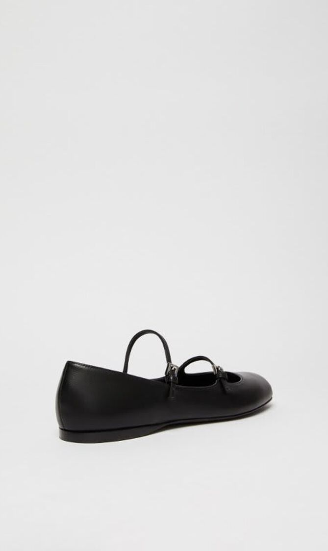 Circus Nappa Leather Ballet Flats