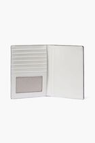 Travel Medium Embellished Denim Passport Case