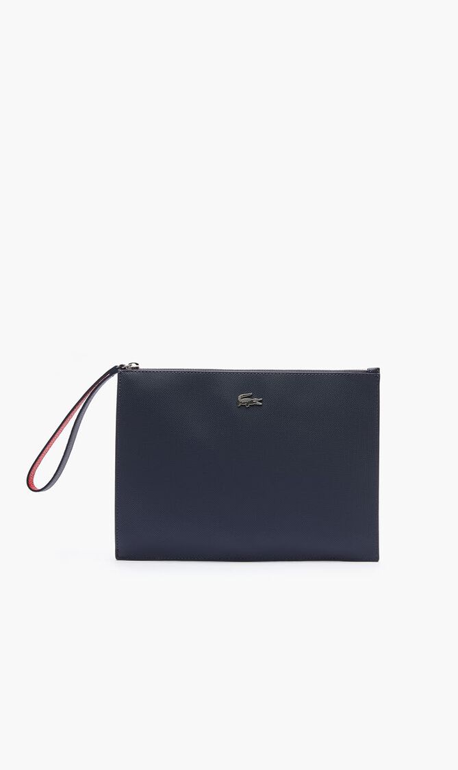 Anna Coated Pique Canvas Pouch