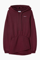 FOR ALL BOOK HOODIE SWEATDRES BURGUNDY
