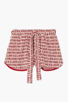 Jacquard Knit Terry Shorts