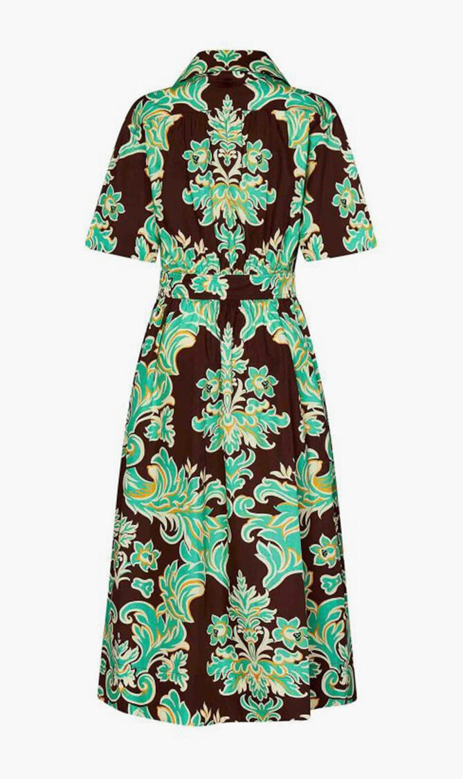 Cotton Midi Shirtdress