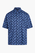 Short Sleeve Vintage Print Shirt