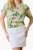Flora Riviera Metallic Sweater