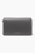 Jet Set Medium Pebbled Leather Crossbody Bag