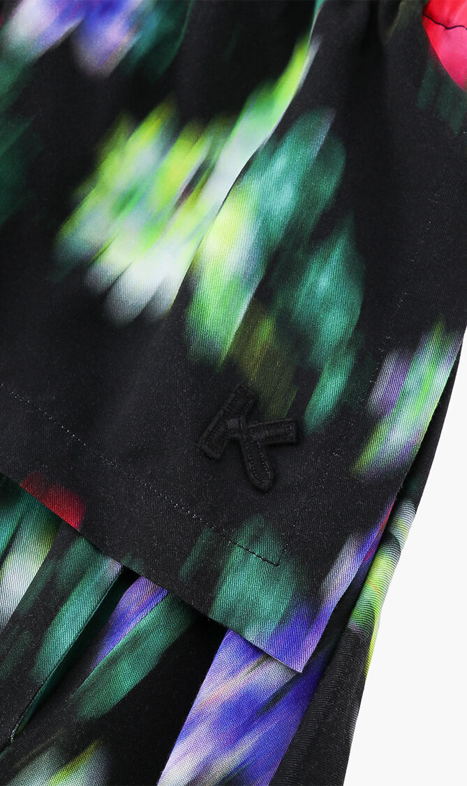 Floral Waisted Midi Dress