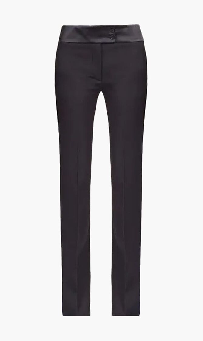 CL3895 GRAIND DE POUDRE WOOLTROUSERS