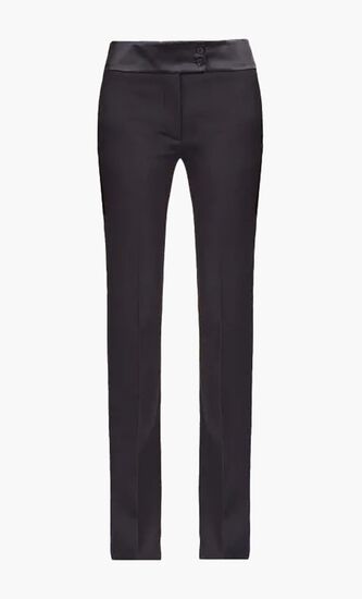 CL3895 GRAIND DE POUDRE WOOLTROUSERS