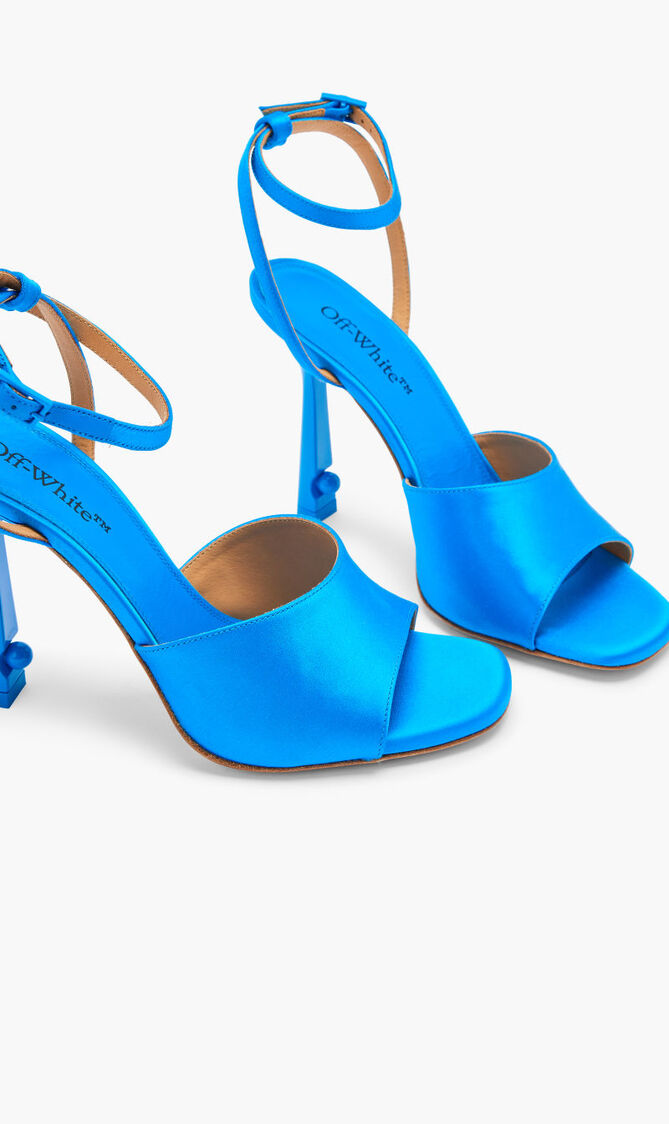 Pop Pearl Satin High Sandal