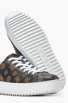DENESA QUILTED LOGO SNEAKERS
