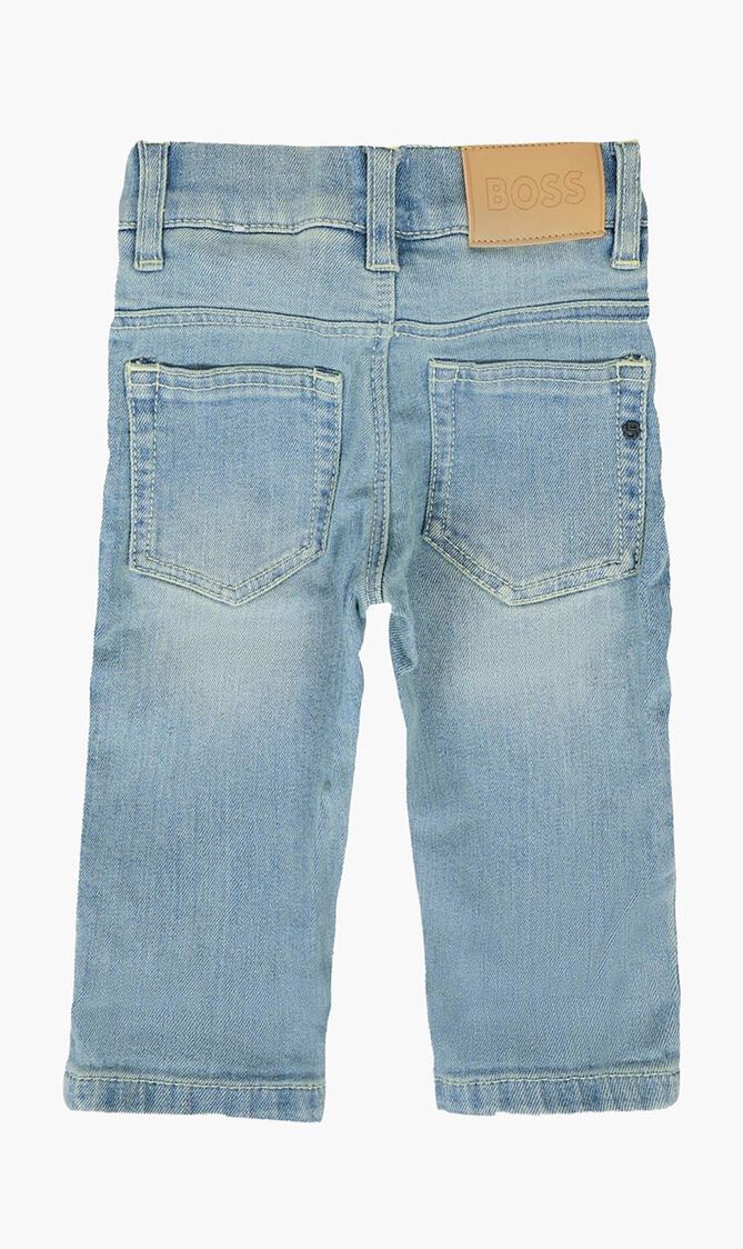 Logo Patch Jeans