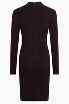 Ribbed Merino Wool Blend Dress