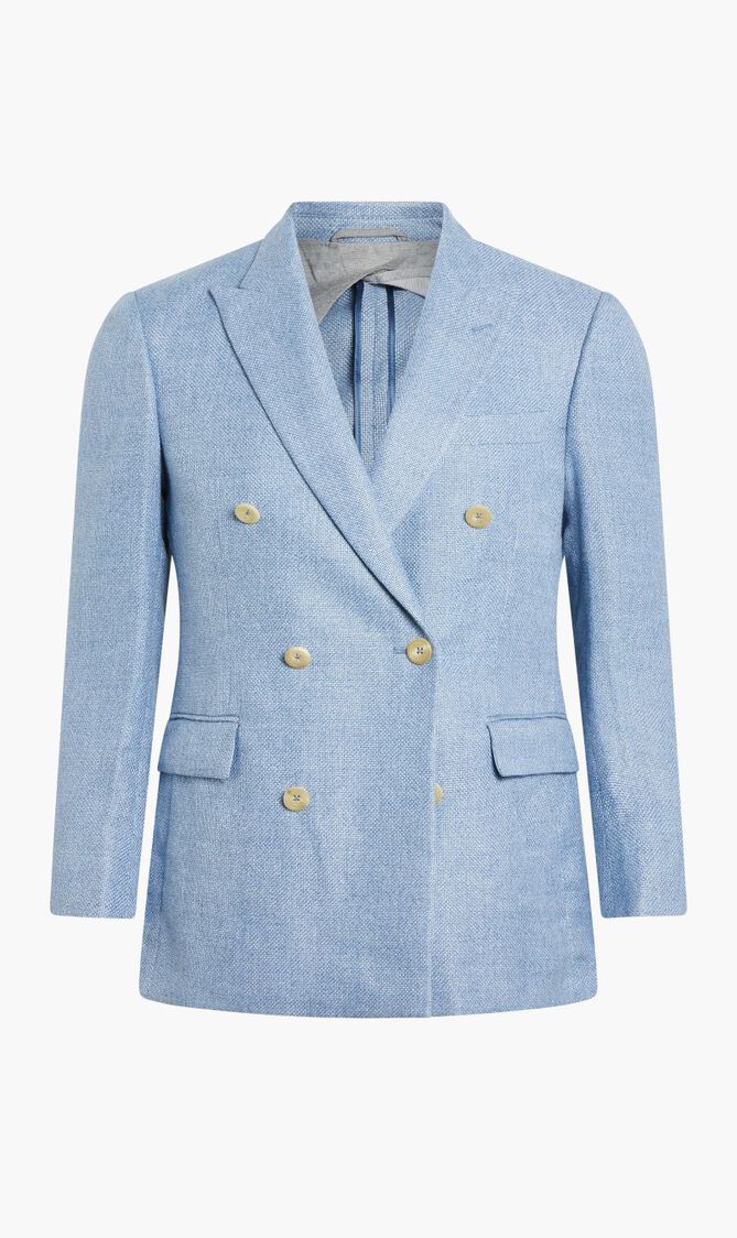 MYF BLUE HOPSACK DB