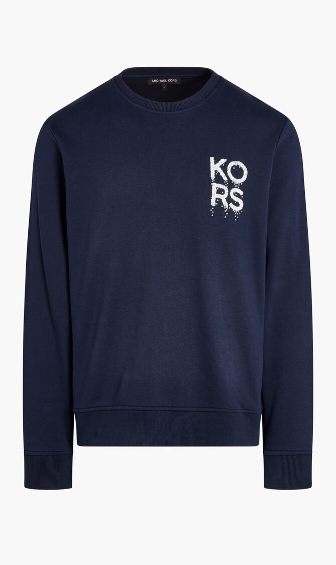 Logo Graphic Full Sleeve Crew T-shirt