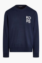 Logo Graphic Full Sleeve Crew T-shirt