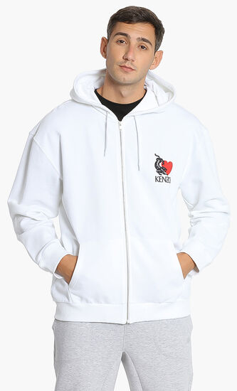 Zip Hooded Sweatshirt