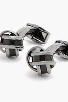 Carbon Knot Cufflinks