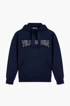 MARTIN SWEAT CR24 SOLID LIGHT FLE BLEU MARINE